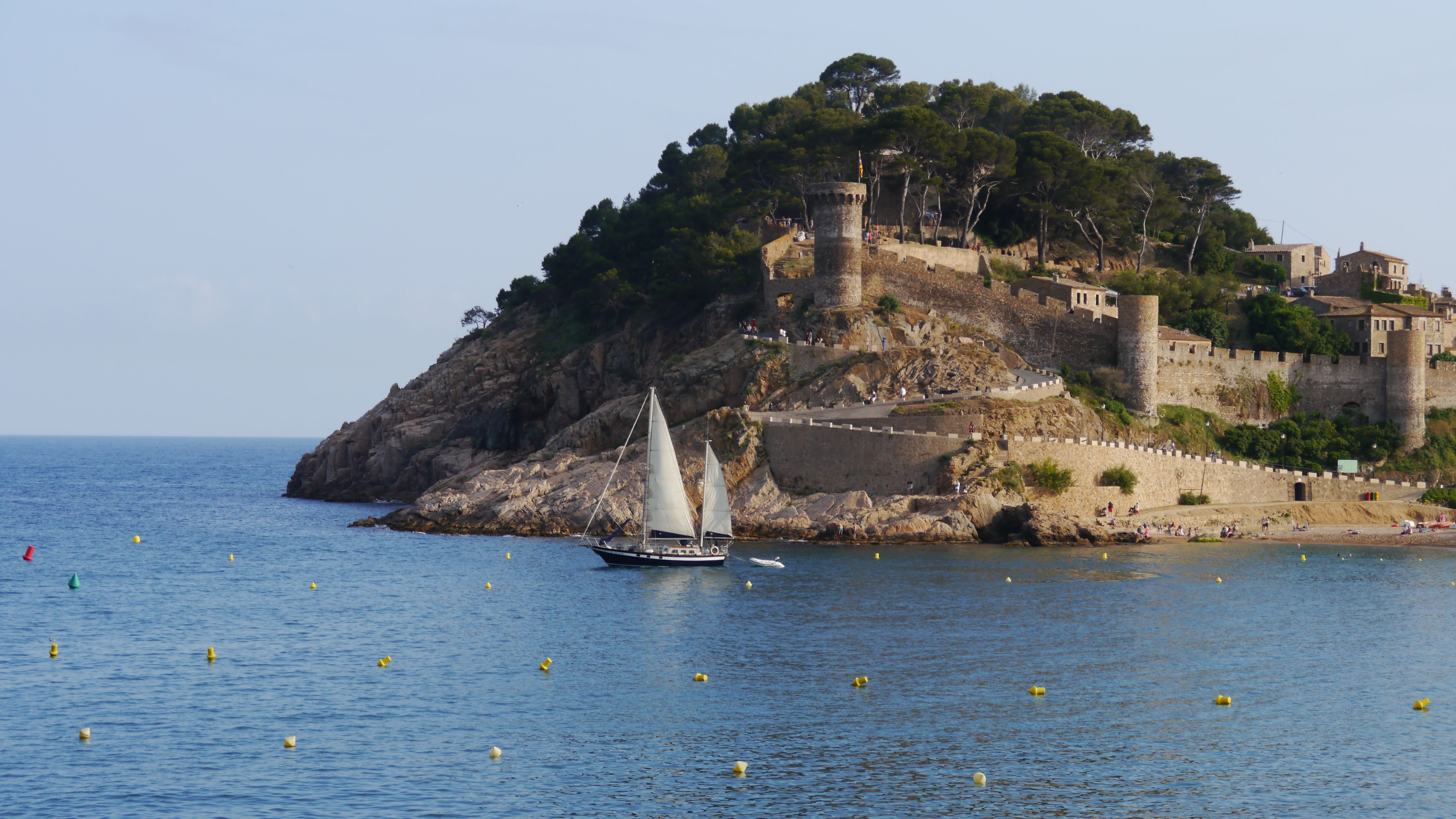 Castillo de Tossa de Mar, Costa Brava